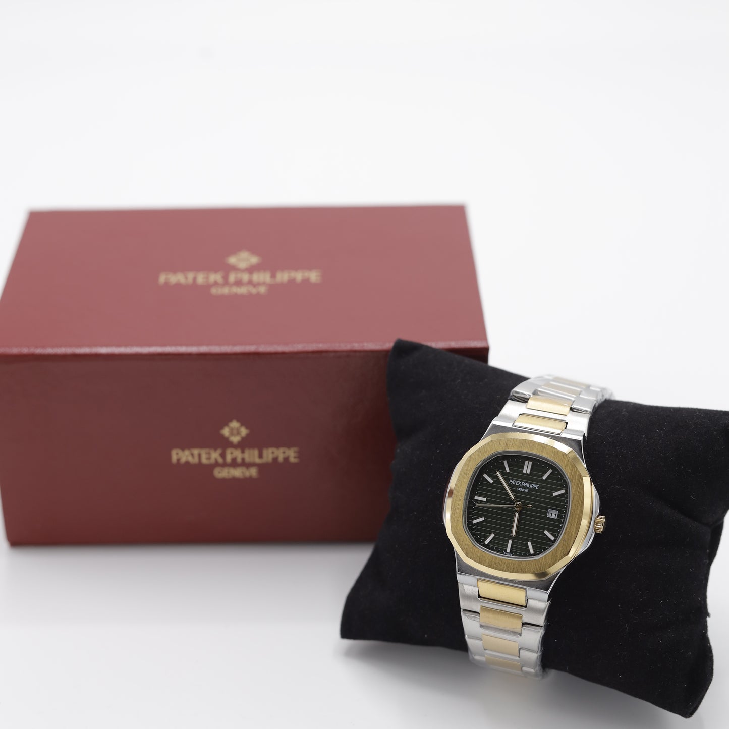 Patek Philippe Nautilus - Gold & Silver Stainless Steel Watch