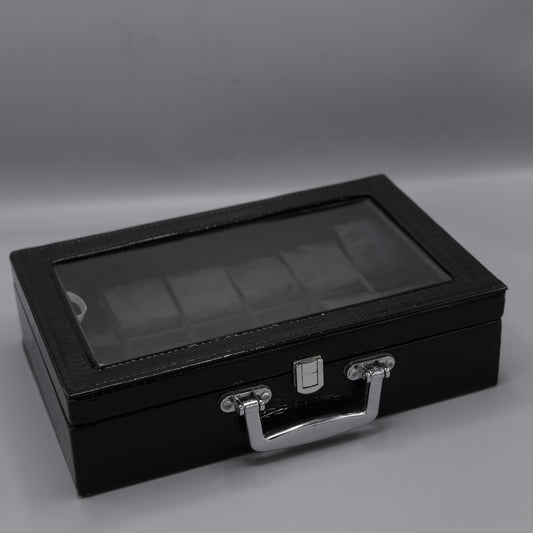 Elegant Watch and Jewelry Storage Box for Men