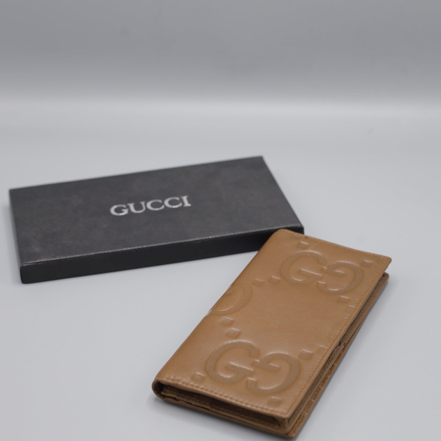 Gucci Guccissima Signature Dice Continental Wallet