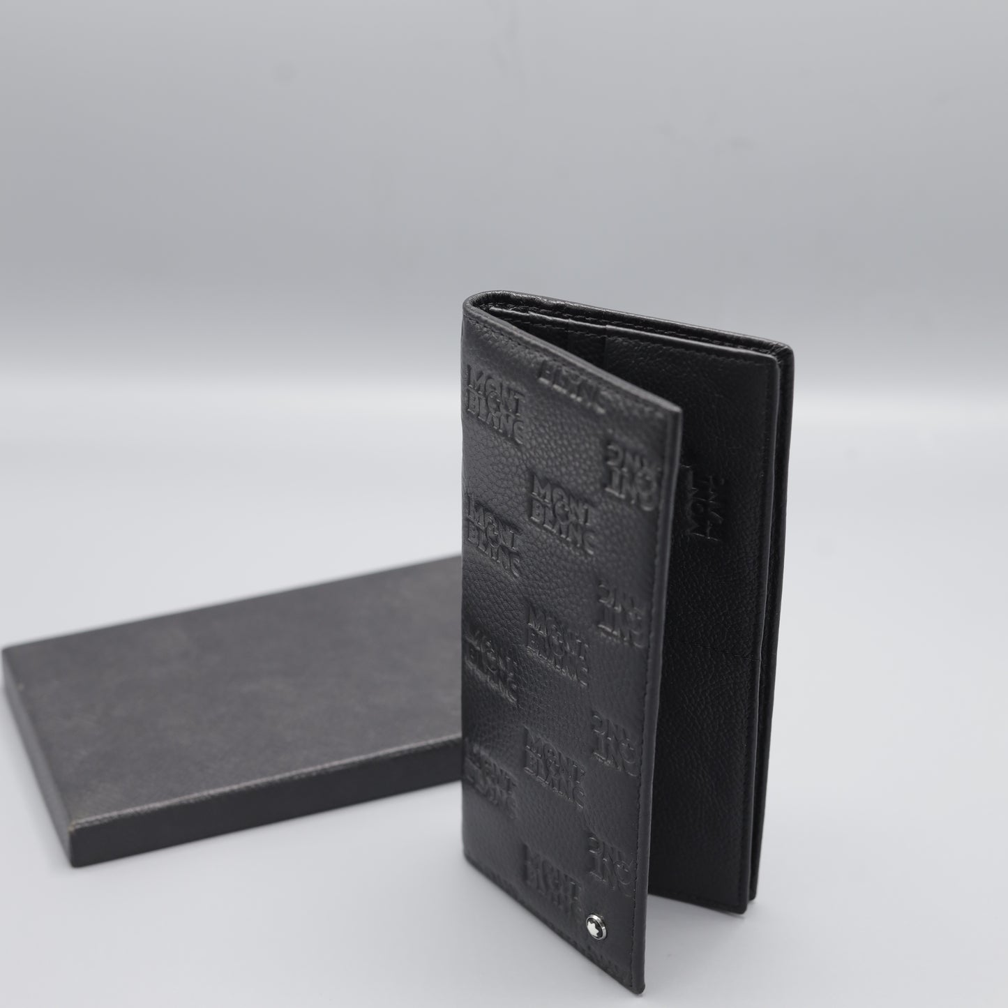 Premium Leather Bi-Fold Wallet with RFID Protection