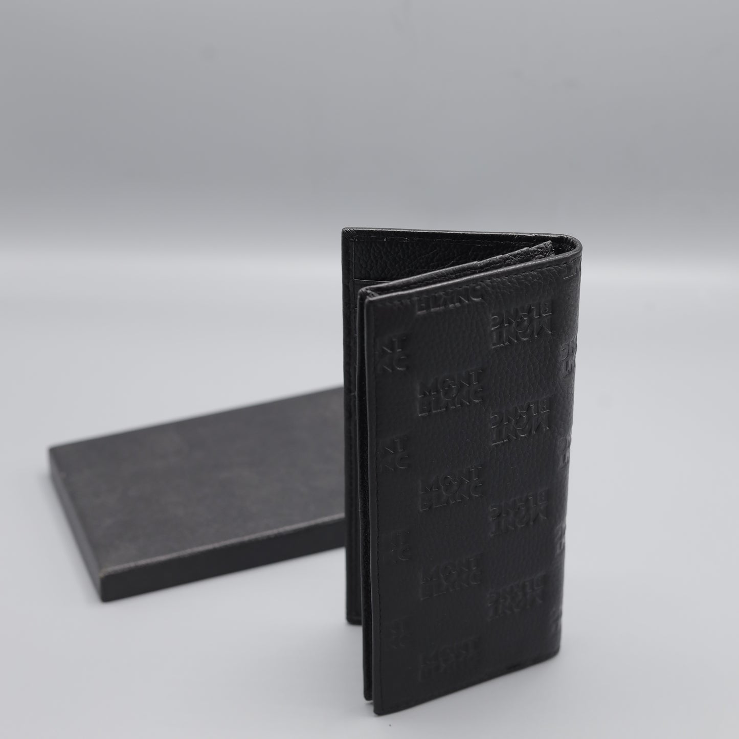 Premium Leather Bi-Fold Wallet with RFID Protection