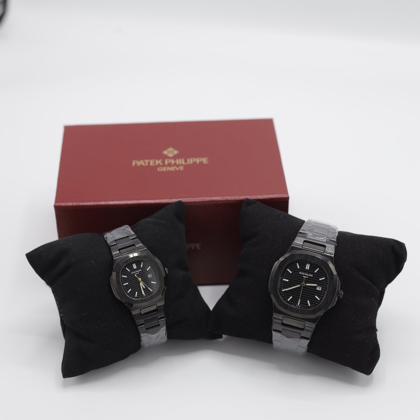 Patek Philippe Inspired Couple's Watch Set
