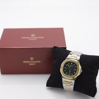 Patek Philippe Nautilus - Gold & Silver Stainless Steel Watch