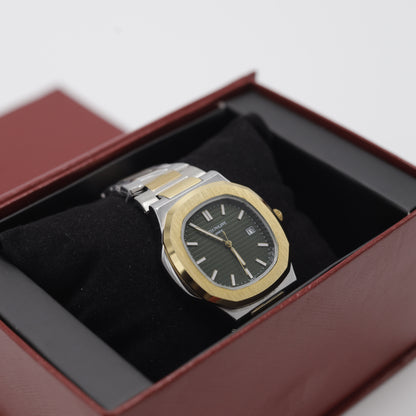 Patek Philippe Nautilus - Gold & Silver Stainless Steel Watch