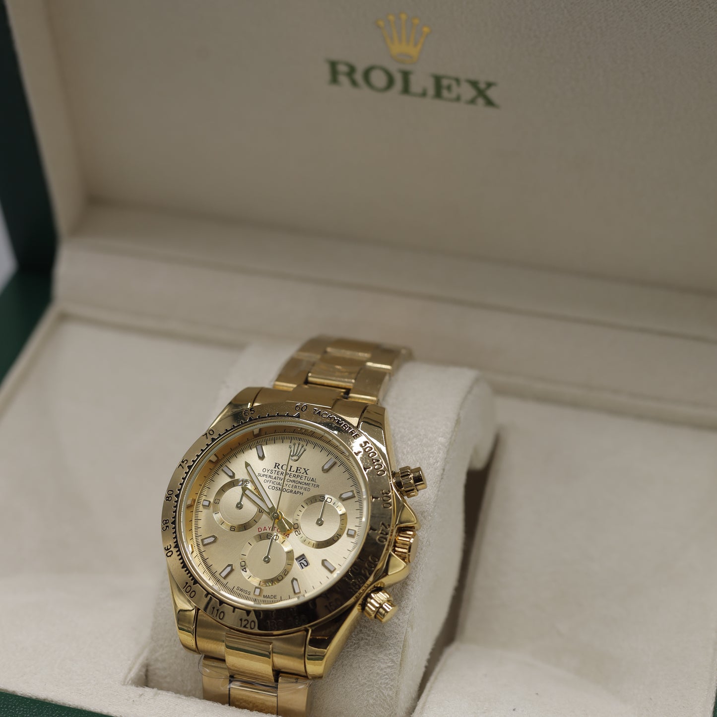 Rolex Cosmograph Daytona Yellow Gold with Mother of Pearl Dial