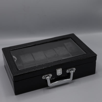 Elegant Watch and Jewelry Storage Box for Men
