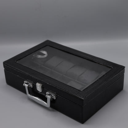 Elegant Watch and Jewelry Storage Box for Men
