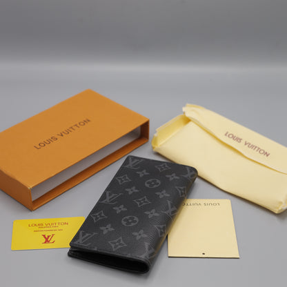 Louis Vuitton Brazza Wallet - Monogram Eclipse Canvas