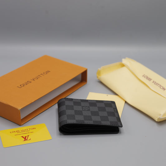 Louis Vuitton Damier Graphite Porte-Billets Bifold Wallet