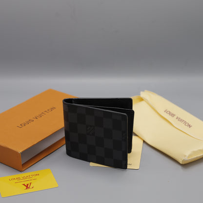 Louis Vuitton Damier Graphite Porte-Billets Bifold Wallet