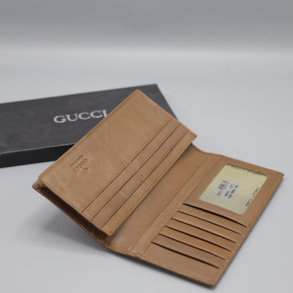 Gucci Guccissima Signature Dice Continental Wallet