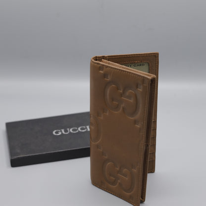 Gucci Guccissima Signature Dice Continental Wallet