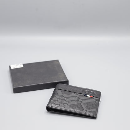 Prada Patterned Leather Wallet for Men