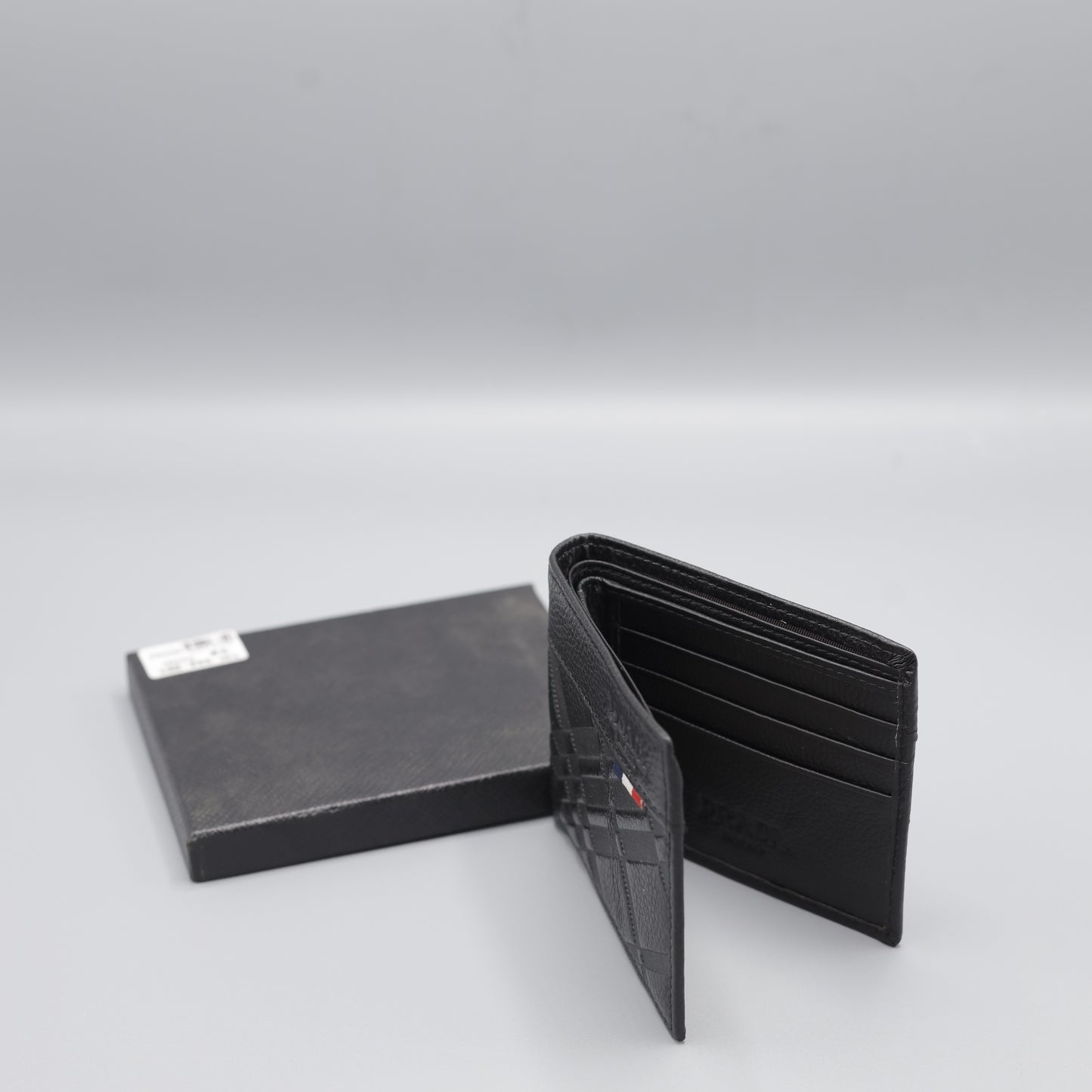 Prada Patterned Leather Wallet for Men