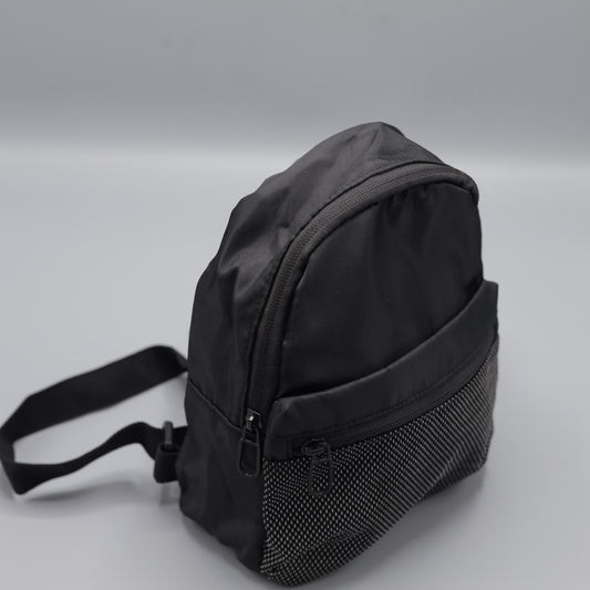 Versatile Black Everyday Minni Backpack/Sling Bag