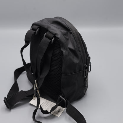 Versatile Black Everyday Minni Backpack/Sling Bag
